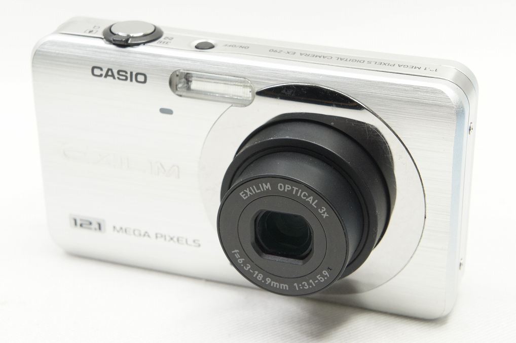 CASIO カシオ EXILIM EX-Z90 コンパクトデジタルカメラ シルバー 250717i