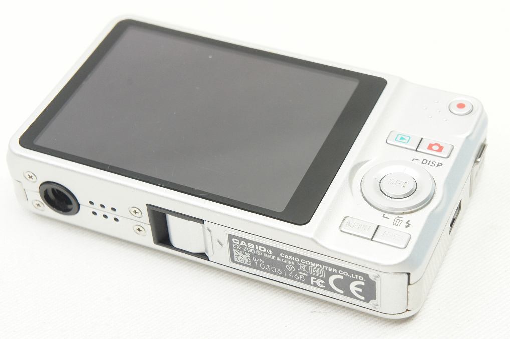 CASIO カシオ EXILIM EX-Z90 コンパクトデジタルカメラ シルバー 250717i