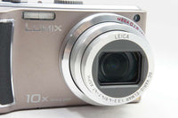 美品 Panasonic パナソニック LUMIX DMC-TZ5 コンパクトデジタルカメラ ブラウン 241013t