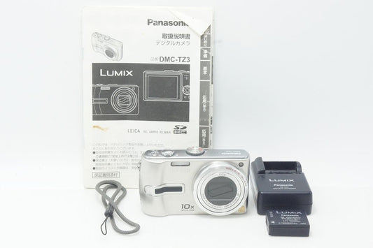 Panasonic パナソニック LUMIX DMC-TZ3 コンパクトデジタルカメラ シルバー 261016be