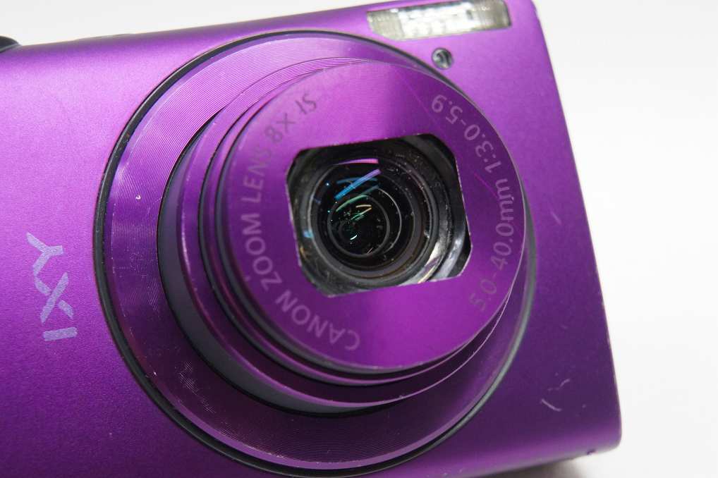 訳あり品 Canon キヤノン IXY 600F コンパクトデジタルカメラ パープル 250717p