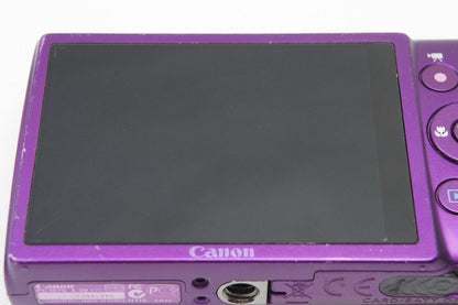 訳あり品 Canon キヤノン IXY 600F コンパクトデジタルカメラ パープル 250717p