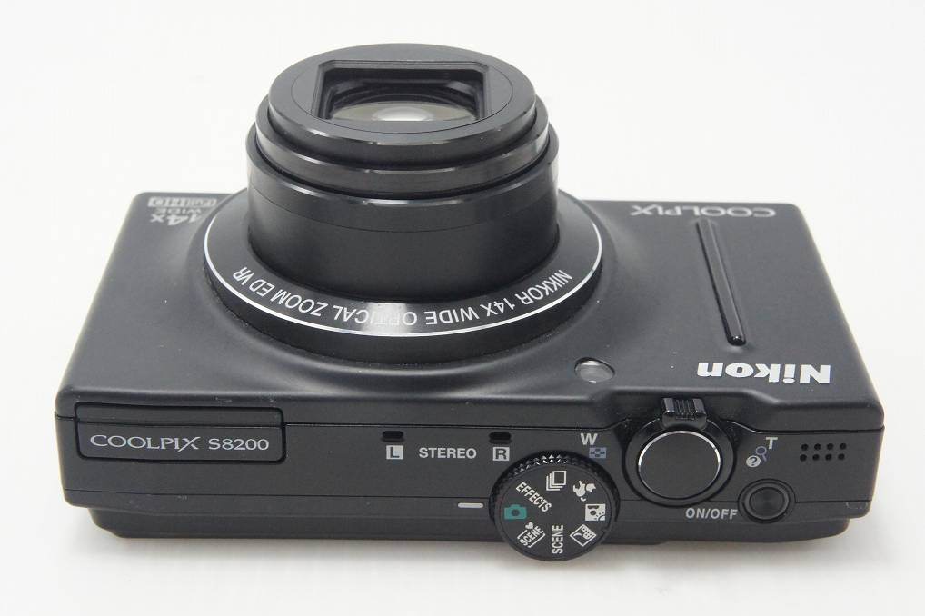 Nikon ニコン COOLPIX S8200 コンパクトデジタルカメラ ノーブルブラック 261016h