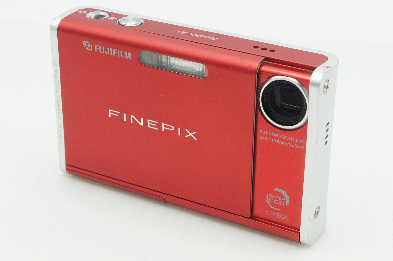 良品 FUJIFILM フジフィルム FinePix Z1 コンパクトデジタルカメラ レッド 260115t