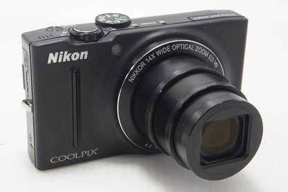 Nikon ニコン COOLPIX S8200 コンパクトデジタルカメラ ノーブルブラック 261016h