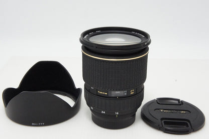 Good condition Tokina AT-X PRO DX 16-50mm F2.8 IF ASPHERICAL Nikon F-mount Zoom Lens with Hood 260428z