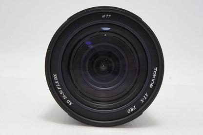 Good condition Tokina AT-X PRO DX 16-50mm F2.8 IF ASPHERICAL Nikon F-mount Zoom Lens with Hood 260428z