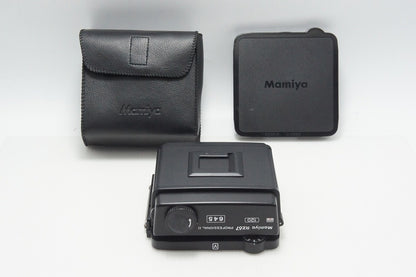 美品 Mamiya マミヤ RZ67 PROFESSIONAL II 645 120 フィルムバック 中判 ケース 遮光板 キャップ付 260804y