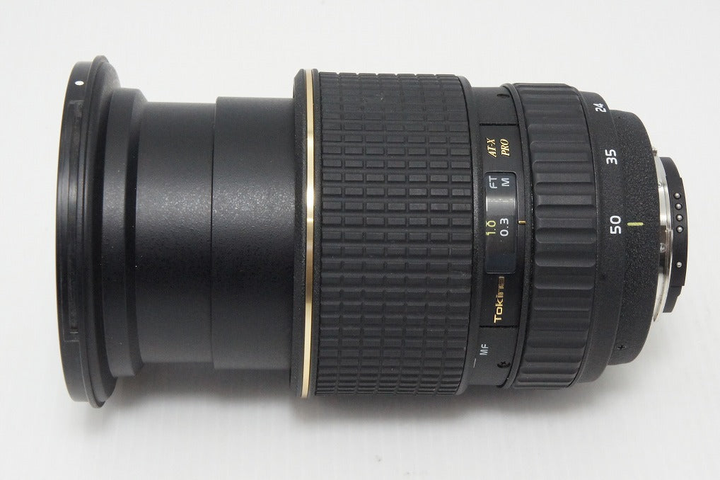 Good condition Tokina AT-X PRO DX 16-50mm F2.8 IF ASPHERICAL Nikon F-mount Zoom Lens with Hood 260428z
