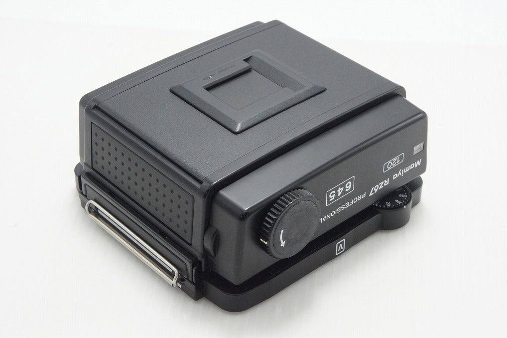 美品 Mamiya マミヤ RZ67 PROFESSIONAL II 645 120 フィルムバック 中判 ケース 遮光板 キャップ付 260804y