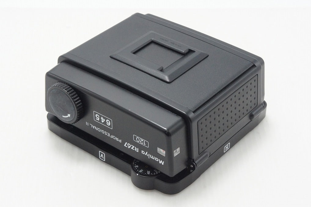 美品 Mamiya マミヤ RZ67 PROFESSIONAL II 645 120 中判 フィルムバック ケース 遮光板 キャップ付 260804w