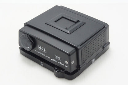 美品 Mamiya マミヤ RZ67 PROFESSIONAL II 645 120 中判 フィルムバック ケース 遮光板 キャップ付 260804w