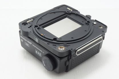 美品 Mamiya マミヤ RZ67 PROFESSIONAL II 645 120 中判 フィルムバック ケース 遮光板 キャップ付 260804w
