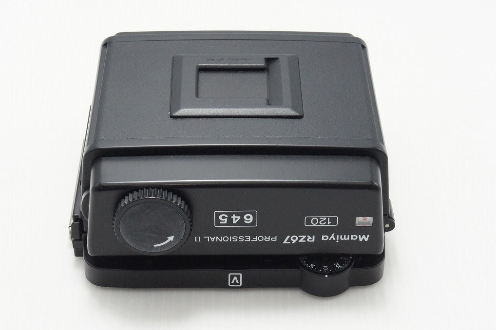 美品 Mamiya マミヤ RZ67 PROFESSIONAL II 645 120 中判 フィルムバック ケース 遮光板 キャップ付 260804w