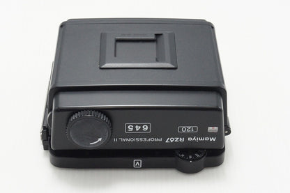 美品 Mamiya マミヤ RZ67 PROFESSIONAL II 645 120 中判 フィルムバック ケース 遮光板 キャップ付 260804w