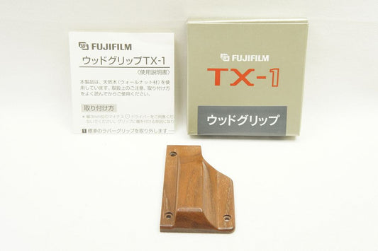 美品 FUJIFILM フジフィルム TX-1 ウッドグリップ 元箱付 250718ag