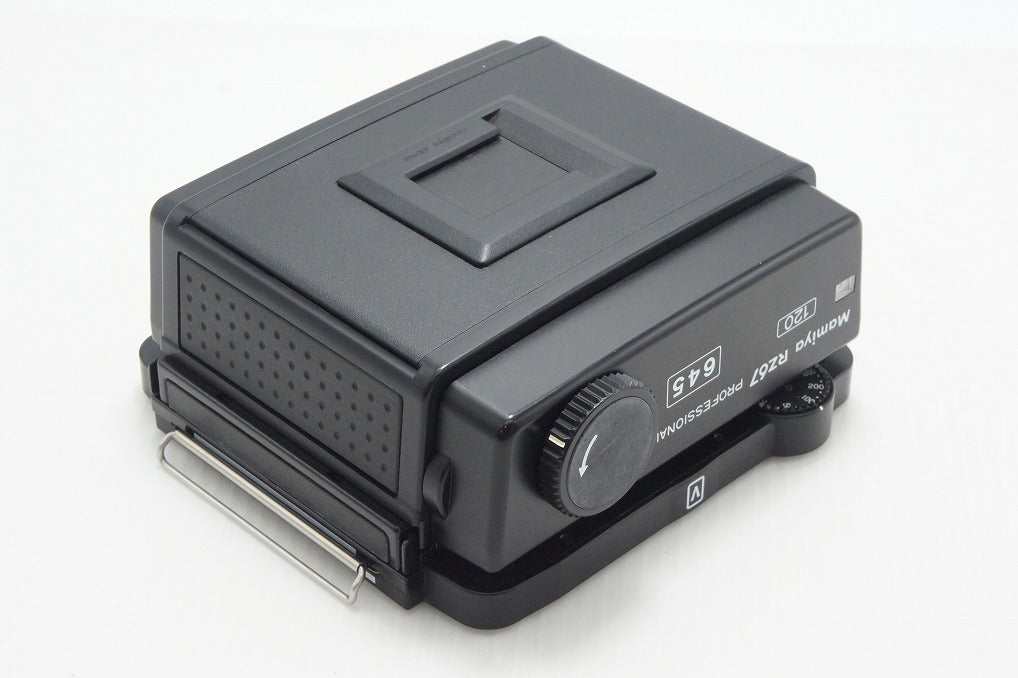 美品 Mamiya マミヤ RZ67 PROFESSIONAL II 645 120 中判 フィルムバック ケース 遮光板 キャップ付 260804w