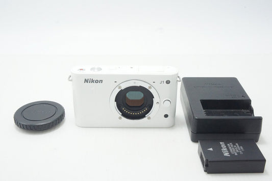 Nikon ニコン 1 J1 ボディ ミラーレス一眼カメラ ホワイト 261022i