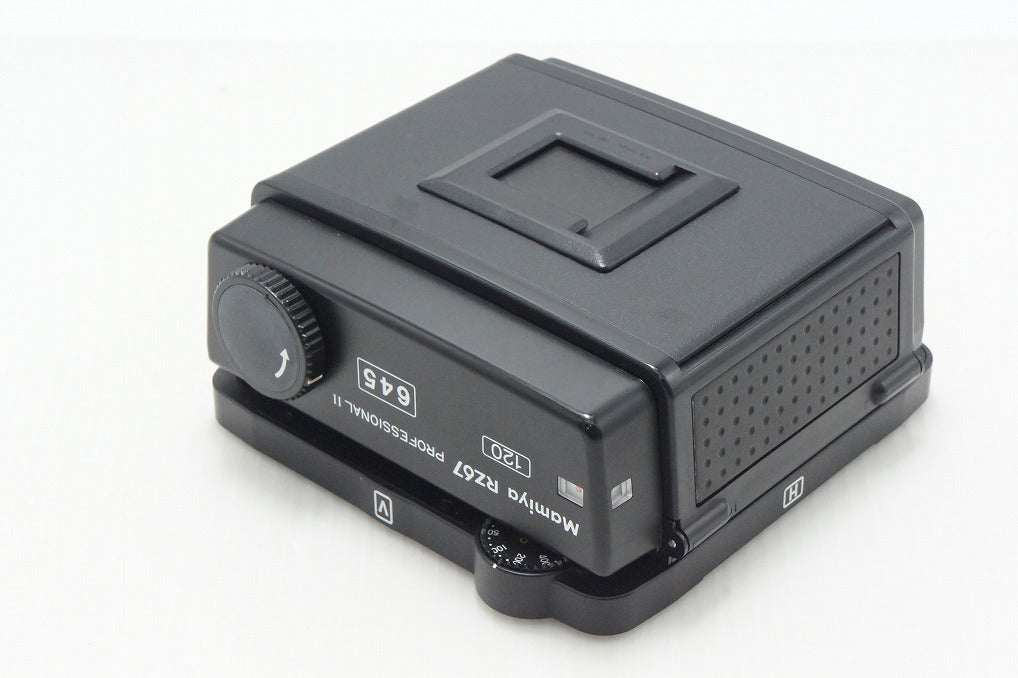 美品 Mamiya マミヤ RZ67 PROFESSIONAL II 645 120 中判 フィルムバック ケース 遮光板 キャップ付 260804v