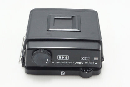 美品 Mamiya マミヤ RZ67 PROFESSIONAL II 645 120 中判 フィルムバック ケース 遮光板 キャップ付 260804v