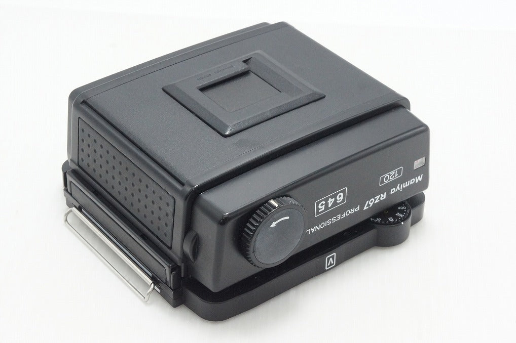 美品 Mamiya マミヤ RZ67 PROFESSIONAL II 645 120 中判 フィルムバック ケース 遮光板 キャップ付 260804v