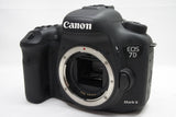 良品 Canon キヤノン EOS 7D Mark II ボディ デジタル一眼レフカメラ 元箱付 240116e