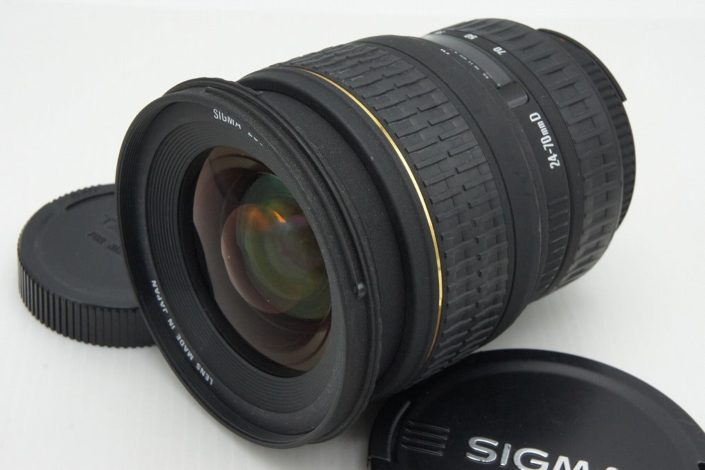 良品 SIGMA シグマ 24-70mm F2.8 D EX DG MACRO Nikon ニコン Fマウント フルサイズ ズームレンズ フード付 260116m