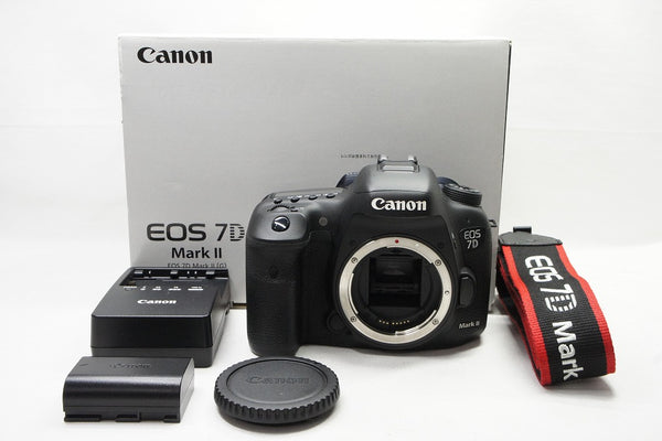 良品 Canon キヤノン EOS 7D Mark II ボディ デジタル一眼レフカメラ