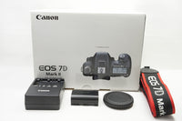 良品 Canon キヤノン EOS 7D Mark II ボディ デジタル一眼レフカメラ 元箱付 240116f