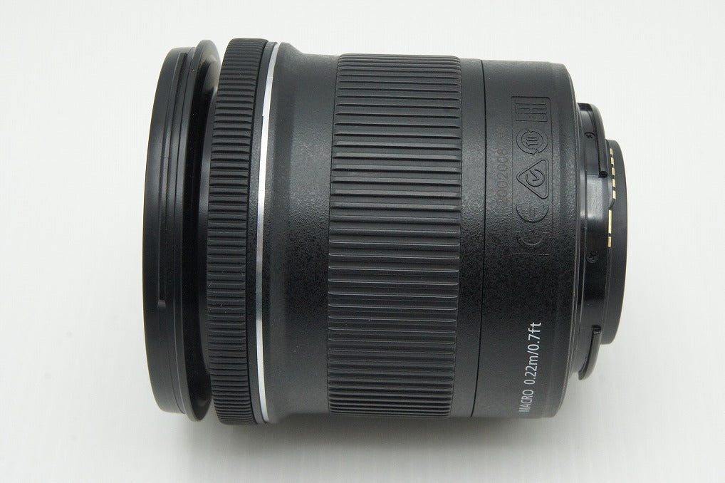 良品 Canon キヤノン EF-S 10-18mm F4.5-5.6 IS STM ズームレンズ APS-C フード付 260116k