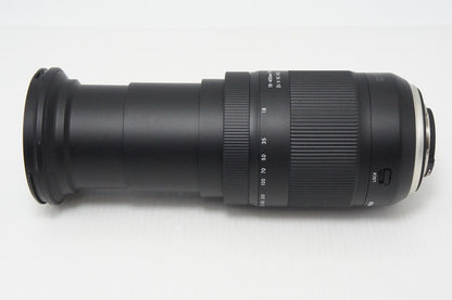 Excellent condition TAMRON 18-400mm F3.5-6.3 Di II VC HLD B028 Nikon F-mount APS-C with hood 260425v