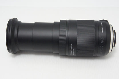 Excellent condition TAMRON 18-400mm F3.5-6.3 Di II VC HLD B028 Nikon F-mount APS-C with hood 260425v