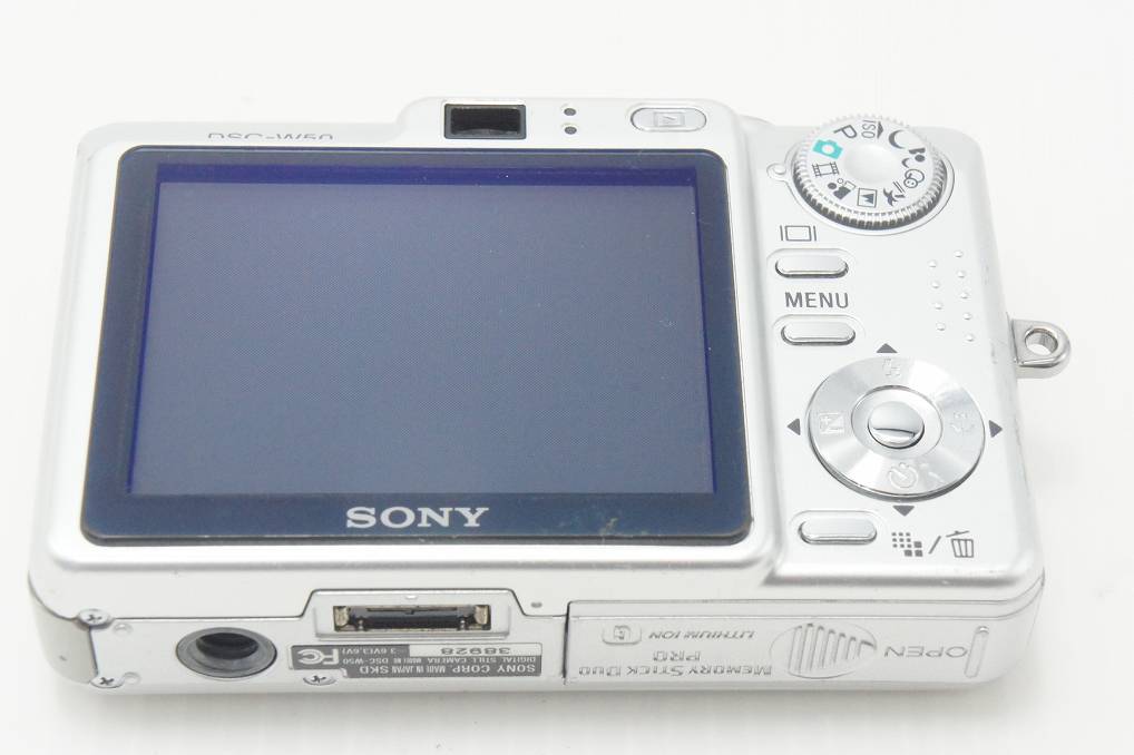 SONY ソニー DSC-W50 コンパクトデジタルカメラ シルバー 261016ak
