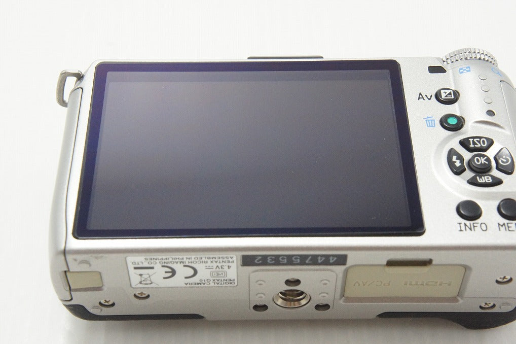 美品 PENTAX ペンタックス Q10 ズームレンズキット [標準ズーム 02 STANDARD ZOOM]  ミラーレス一眼カメラ シルバー 260805a