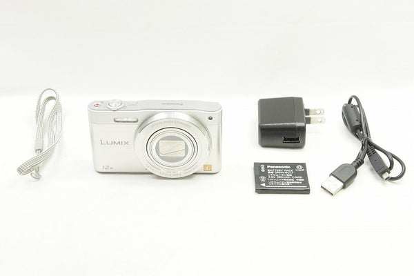 Panasonic パナソニック LUMIX DMC-SZ8 コンパクトデジタルカメラ シルバー 250505c