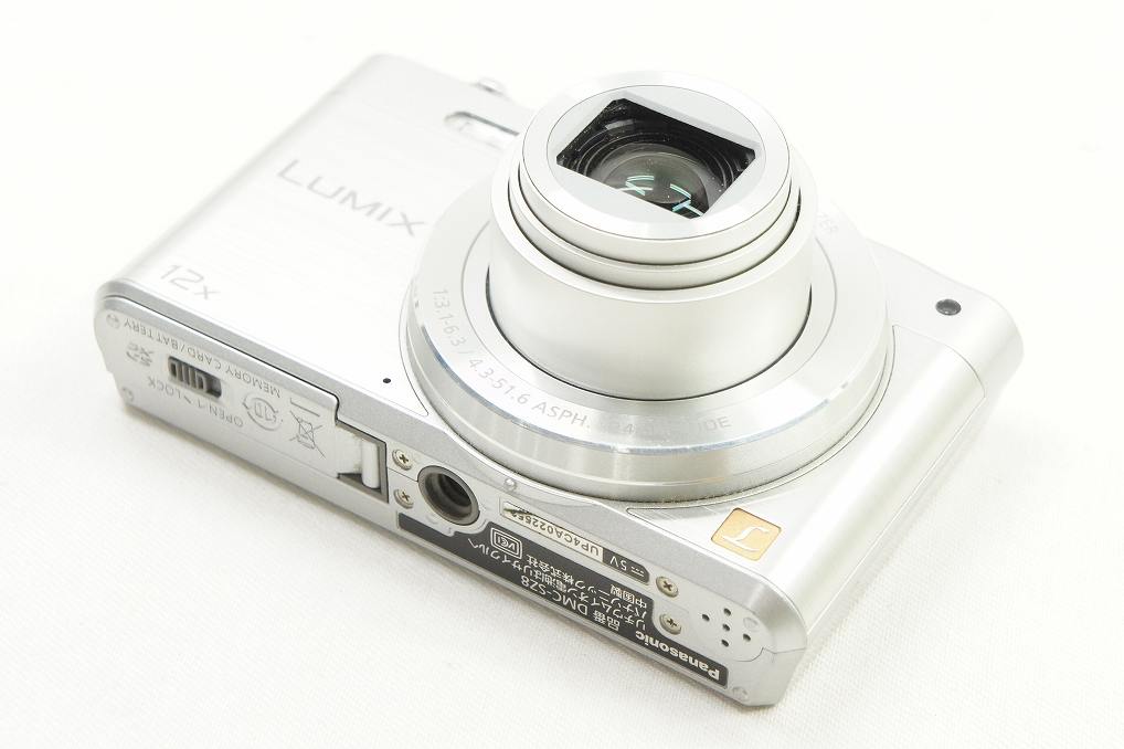 Panasonic パナソニック LUMIX DMC-SZ8 コンパクトデジタルカメラ シルバー 250505c