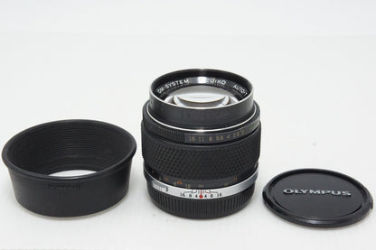 OLYMPUS オリンパス OM-SYSTEM F.ZUIKO AUTO-T 85mm F2 MF 単焦点レンズ フード付 260428ag