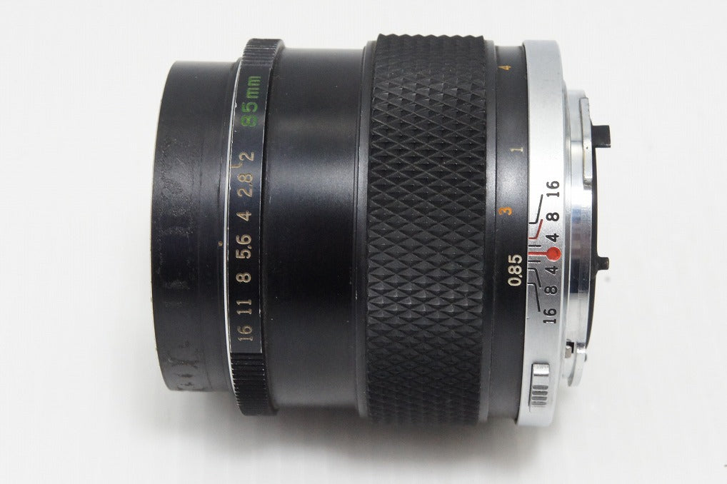 OLYMPUS オリンパス OM-SYSTEM F.ZUIKO AUTO-T 85mm F2 MF 単焦点レンズ フード付 260428ag