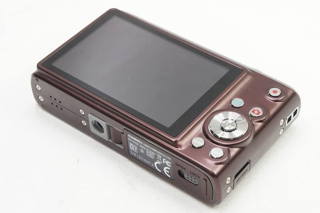 良品 CASIO カシオ EXILIM EX-Z100 コンパクトデジタルカメラ ブラウン 元箱付 250717j
