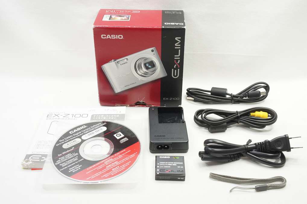 良品 CASIO カシオ EXILIM EX-Z100 コンパクトデジタルカメラ ブラウン 元箱付 250717j