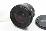 美品 MINOLTA ミノルタ AF 20mm F2.8 New Second version SONY αマウント フルサイズ 240803p