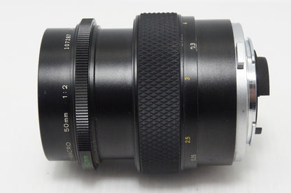 OLYMPUS オリンパス OM-SYSTEM ZUIKO AUTO-MACRO 50mm F2 MF 単焦点レンズ 260428af
