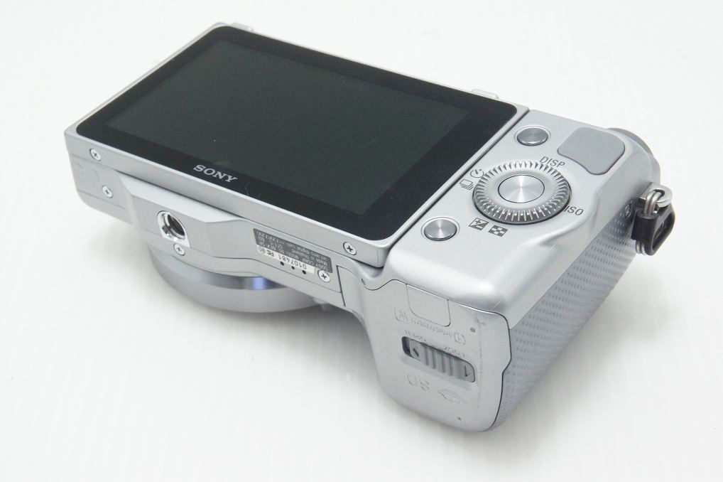 美品 SONY ソニー NEX-5R パワーズームレンズキット ミラーレス一眼カメラ シルバー 元箱付 260806c