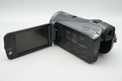 美品 Canon キヤノン iVIS HF M41 デジタルビデオカメラ シルバー 260116h