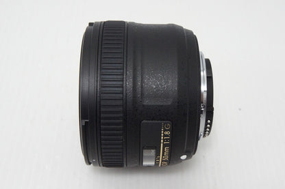 Excellent condition Nikon AF-S NIKKOR 50mm F1.8G prime lens with hood 260425p