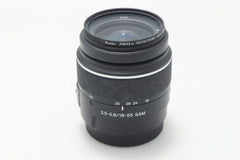 SONY ソニー DT 18-55mm F3.5-5.6 SAM SAL1855 MINOLTA ミノルタ αマウントズームレンズ 260806k