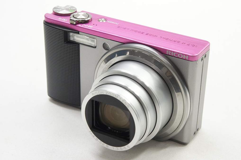 訳あり品 RICOH リコー CX3 コンパクトデジタルカメラ ツートン ライトグレー×ピンク 250717r
