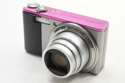 訳あり品 RICOH リコー CX3 コンパクトデジタルカメラ ツートン ライトグレー×ピンク 250717r