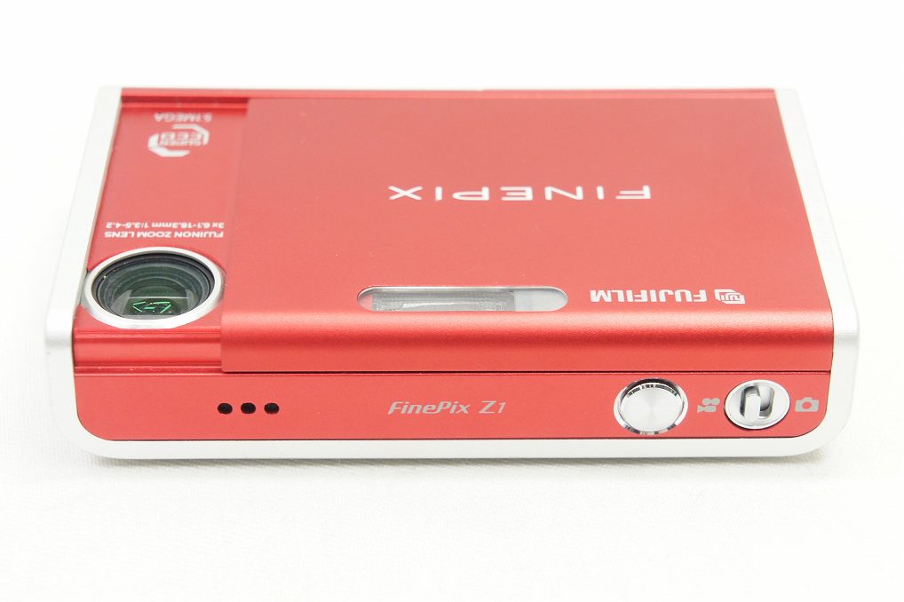 良品 FUJIFILM フジフィルム FinePix Z1 コンパクトデジタルカメラ レッド 元箱付 250505p