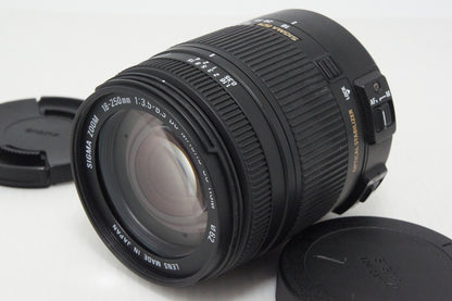 SIGMA シグマ 18-250mm F3.5-6.3 DC MACRO OS HSM Canon キヤノン EFマウント ズームレンズ 260428aa